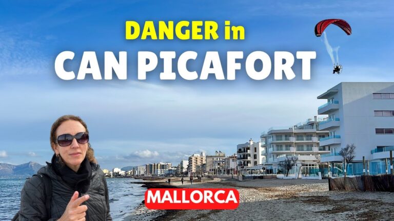 SHOCKED to see this! CAN PICAFORT in Winter, Mallorca