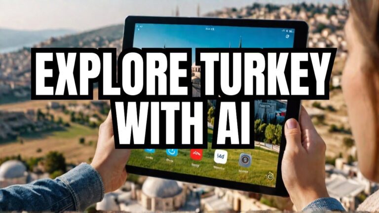Discovering Turkey’s Vibrant Culture with an AI Travel Planner