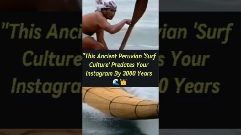 3000 Years Ago…The Real Birthpalce of Surfing. Peru’s #shorts