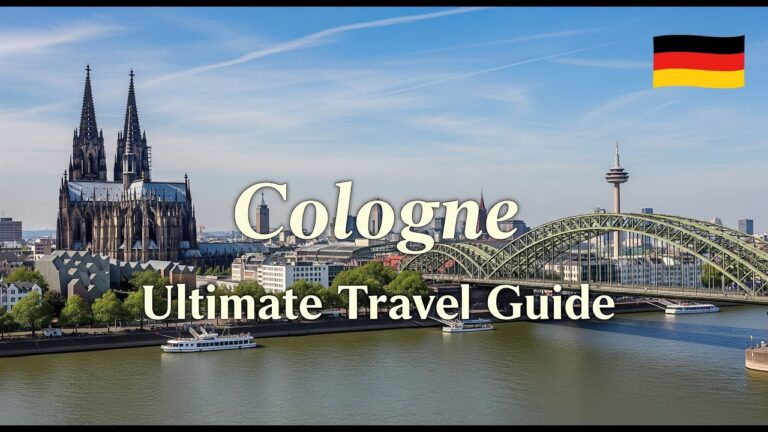 Cologne, Germany 4k !Discover the Secrets of Cologne: What Tourists NEVER Tell You!”