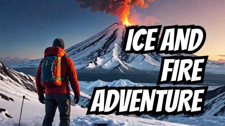 Iceland Volcano Winter Wonderland: An Epic Adventure Through Ice and Fire