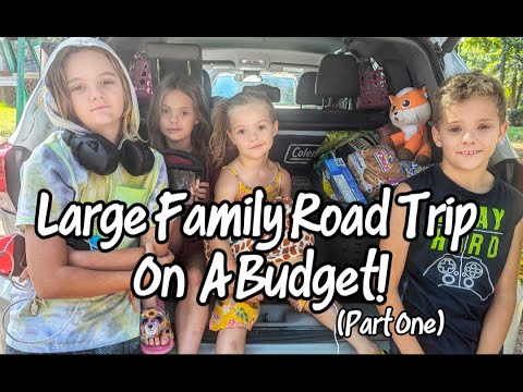 How to road trip with a large family on a budget