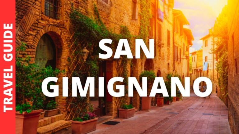 San Gimignano Italy Travel Guide: 14 BEST Things To Do In San Gimignano