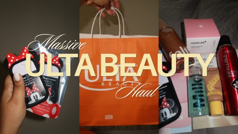 MASSIVE $200 ULTA BEAUTY HAUL || TRAVEL ESSENTIALS