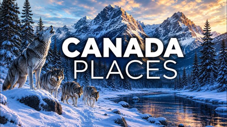 Best Places to Visit in Canada to see Wolves Hunt Their Prey | Travel Video