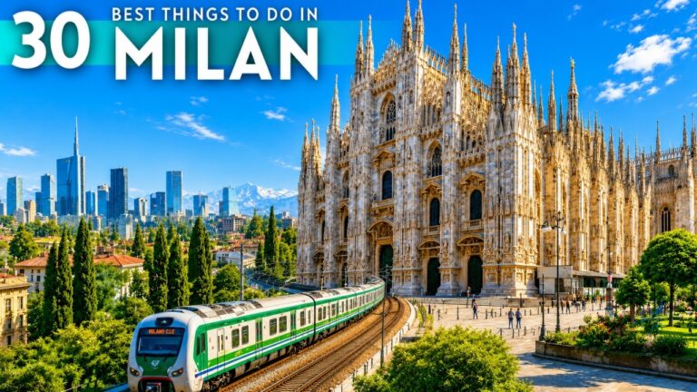 Best Things To Do in Milan Italy Travel Guide 2026 4K
