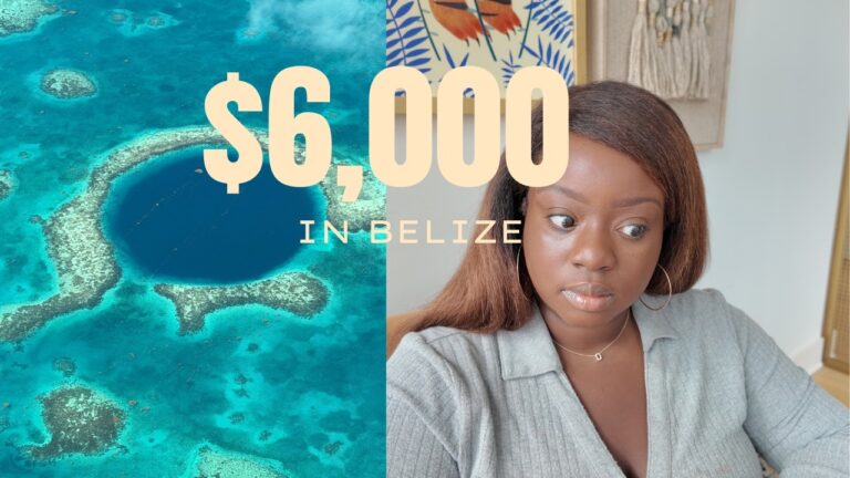 Belize is expensive! How Much I spent on a 7-day solo birthday trip | Ambergris Caye & San Ignacio