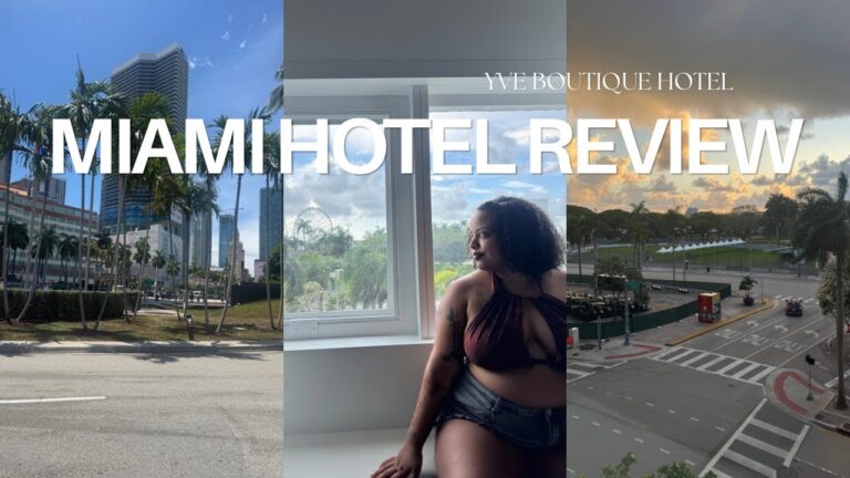 SOLO TRAVEL VLOG || MIAMI BOUTIQUE HOTEL REVIEW IN BRICKELL ! HONEST REVIEW*