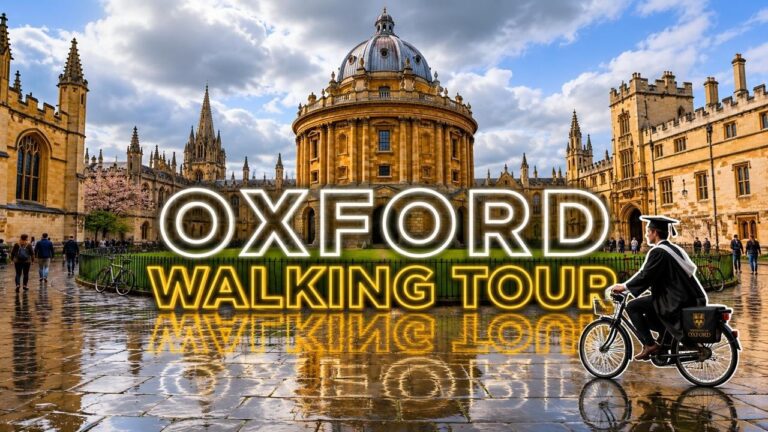 Oxford Walking Tour 4K | Oxford University & Historic City Centre | Is Oxford Better Than Cambridge?