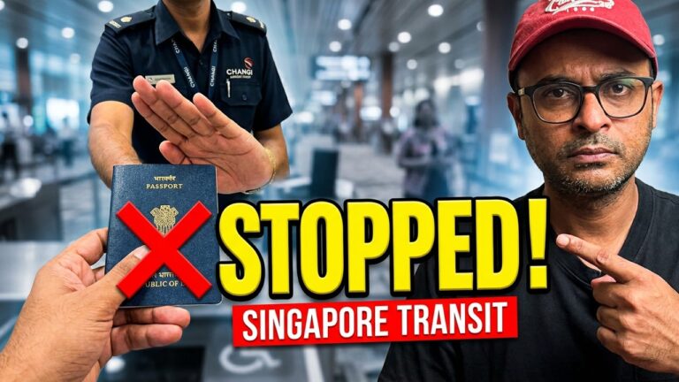 Singapore Transit Without Visa: Most Indians Get This Wrong