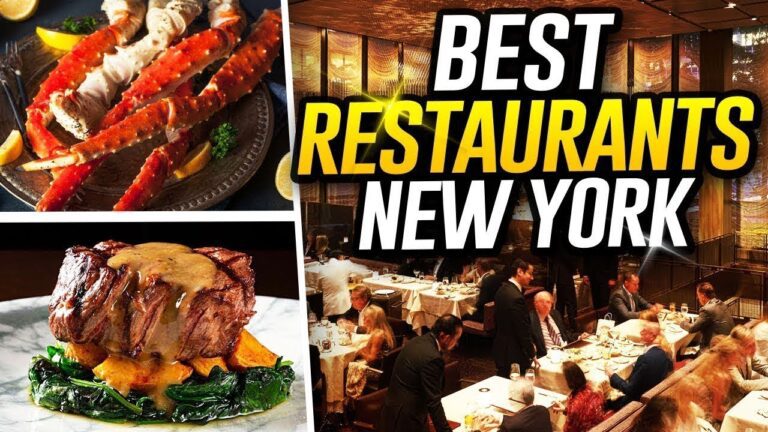 Top 10 Best Restaurants in New York City | Must-Try NYC Restaurants