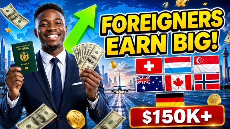 Top 10 Countries Paying Foreigners the MOST in 2026 (Highest Salaries!)