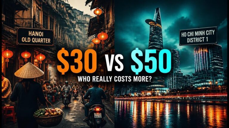 The Truth About Hanoi vs Ho Chi Minh City Costs!
