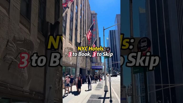 NYC hotels:3 to Book,3 to Skip #travel #traveltips #nycvlog #hotel #travelvlog #travelguide