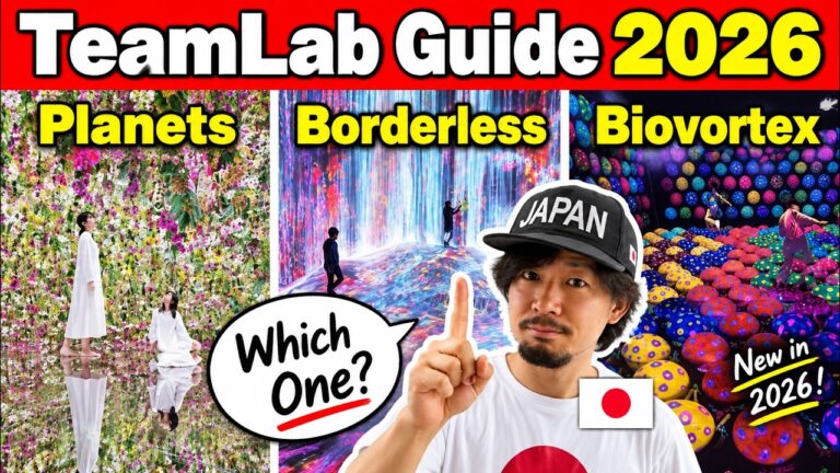TeamLab Planets vs Borderless vs Biovortex: Which ONE Should You Visit in Japan 2026?