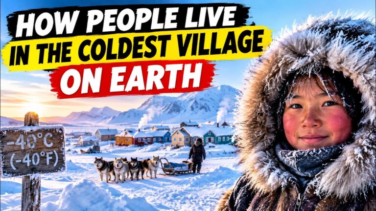 HOW PEOPLE LIVE IN THE COLDEST VILLAGE ON EARTH