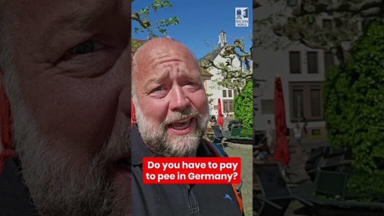 Do you have to pay to pee in Germany? #germantoilets