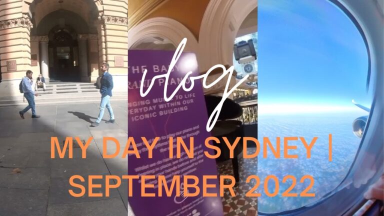 Life of an average office worker in Singapore | Our trip to Sydney Australia | Sep 2022 (Day 1)